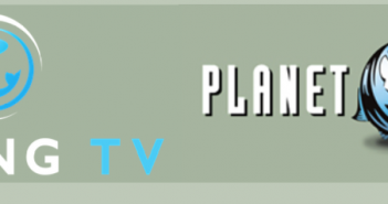 Planet fish fishing tv logo.