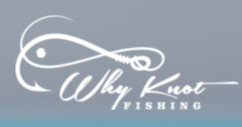 Why knot fishing logo.