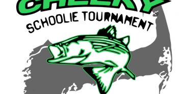 The logo for the cheeky schoolie tournament.