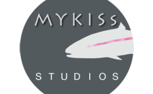 My kiss studios logo.