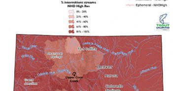 Water of the united states map.