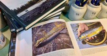 A book with a picture of a fish on it.