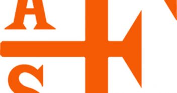 An orange logo with the word afs.