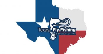 The logo for the texas fly fishing festival.