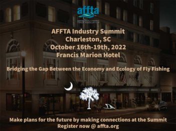 A flyer for the afta industry summit in charleston, south carolina.